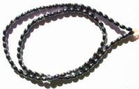 16 inch strand of 3x5mm Oval Hematite Beads